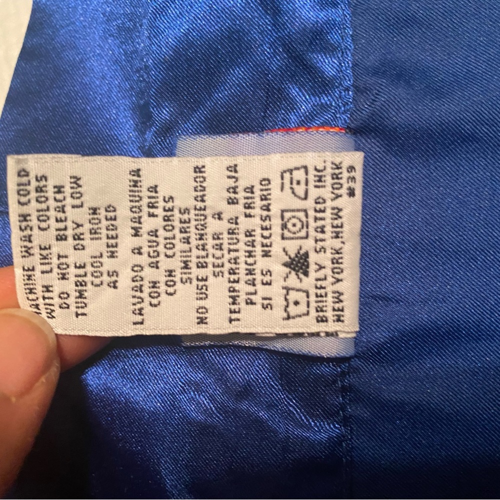 Satin Superman robe/kimono - Picture 3 of 5